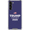 Trump 2020 Blue Galaxy S24 FE Clear Case