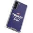 Trump 2020 Blue Galaxy S24 FE Clear Case