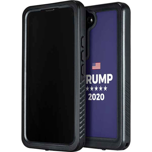 Trump 2020 Blue Galaxy S24 Plus Waterproof Case