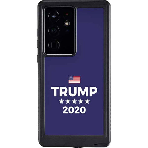 Trump 2020 Blue Galaxy S24 Ultra Waterproof Case