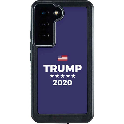 Trump 2020 Blue Galaxy S24 Waterproof Case