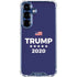 Trump 2020 Blue Galaxy S25 Clear Case