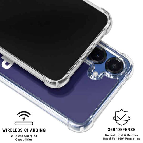 Trump 2020 Blue Galaxy S25 Plus Clear Case
