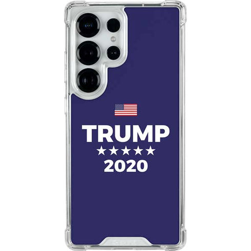 Trump 2020 Blue Galaxy S25 Ultra Clear Case