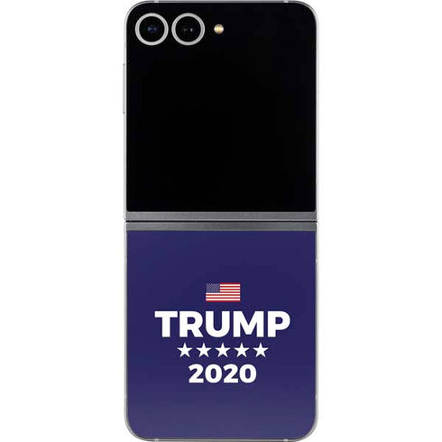 Trump 2020 Blue Galaxy Z Flip6 Skin