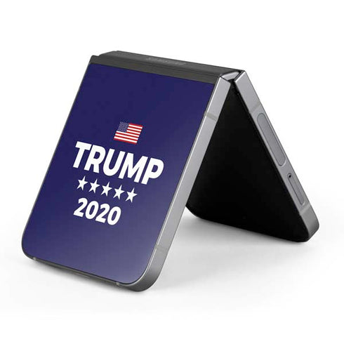 Trump 2020 Blue Galaxy Z Flip6 Skin