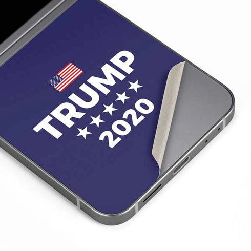 Trump 2020 Blue Galaxy Z Flip6 Skin