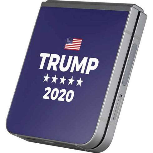 Trump 2020 Blue Galaxy Z Flip6 Skin