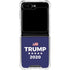 Trump 2020 Blue Galaxy Z Flip6 Clear Case
