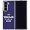 Trump 2020 Blue Galaxy Z Fold5 5G Clear Case