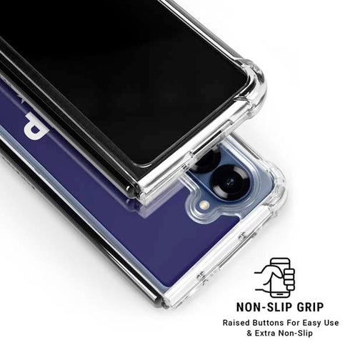 Trump 2020 Blue Galaxy Z Fold6 Clear Case