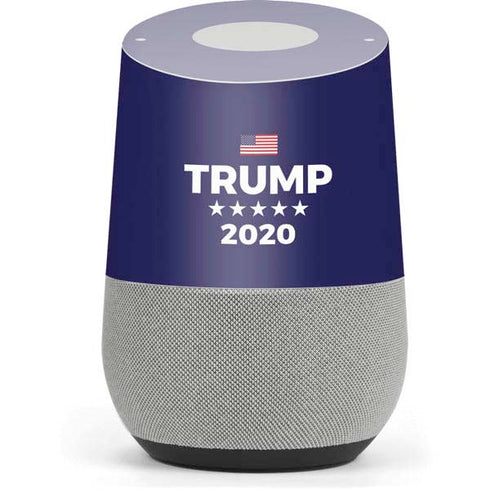 Trump 2020 Blue Google Home Skin