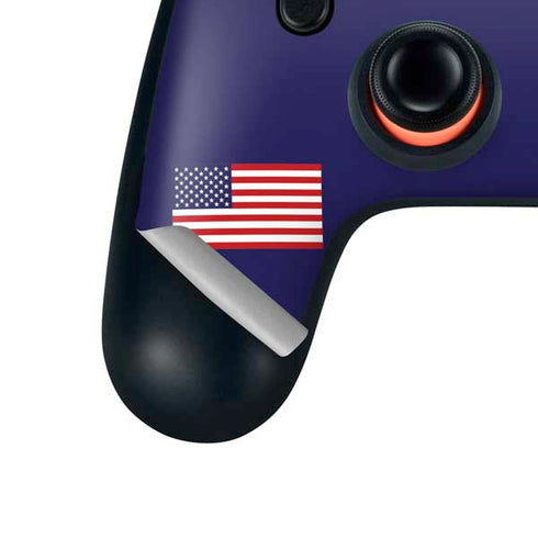 Trump 2020 Blue Google Stadia Controller Skin