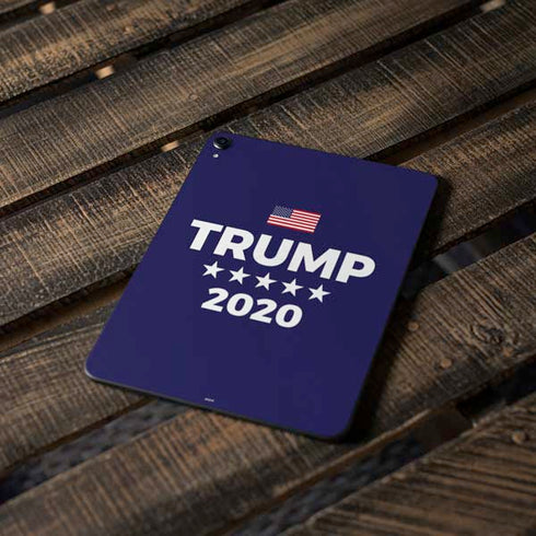Trump 2020 Blue Apple iPad Pro Skin