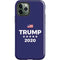 Trump 2020 Blue iPhone Cases