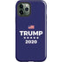 Trump 2020 Blue iPhone Cases