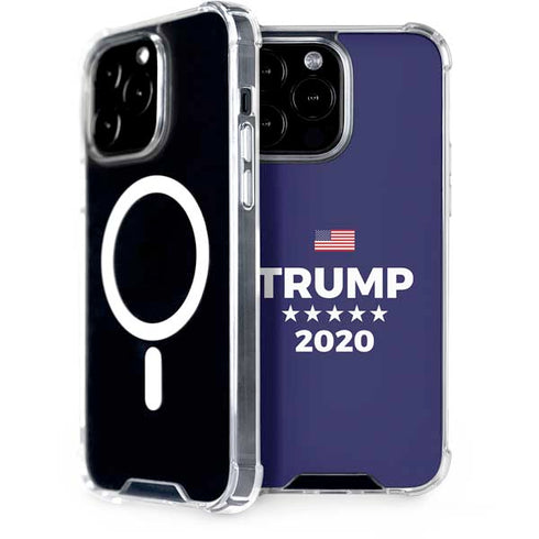 Trump 2020 Blue iPhone Cases