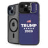 Trump 2020 Blue iPhone 15 Kickstand Case