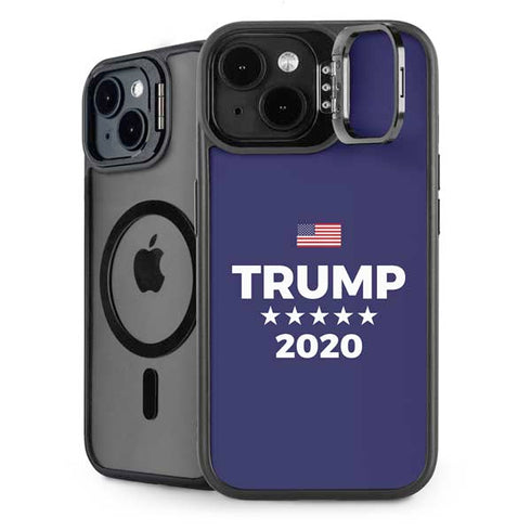 Trump 2020 Blue iPhone 15 Plus Kickstand Case