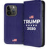 Trump 2020 Blue iPhone 15 Pro Folio Case
