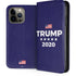 Trump 2020 Blue iPhone 15 Pro Max Folio Case