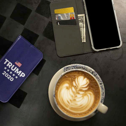 Trump 2020 Blue iPhone 15 Pro Max Folio Case