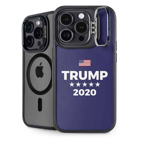 Trump 2020 Blue iPhone 15 Pro Max Kickstand Case