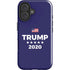 Trump 2020 Blue iPhone 16 Impact Case