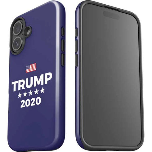 Trump 2020 Blue iPhone 16 Impact Case