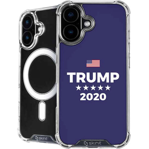 Trump 2020 Blue iPhone 16 MagSafe Case