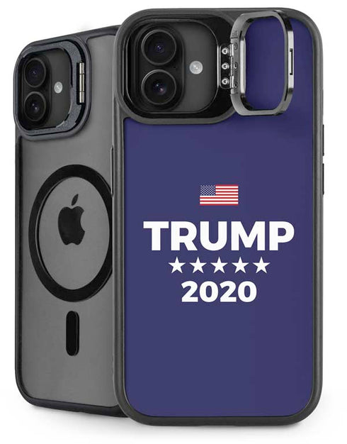 Trump 2020 Blue iPhone 16 Plus Kickstand Case
