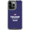 Trump 2020 Blue iPhone 16 Pro Clear Case