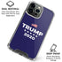 Trump 2020 Blue iPhone 16 Pro Clear Case
