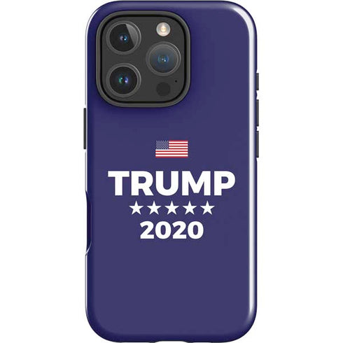 Trump 2020 Blue iPhone 16 Pro Impact Case