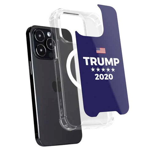 Trump 2020 Blue iPhone 16 Pro MagSafe Case