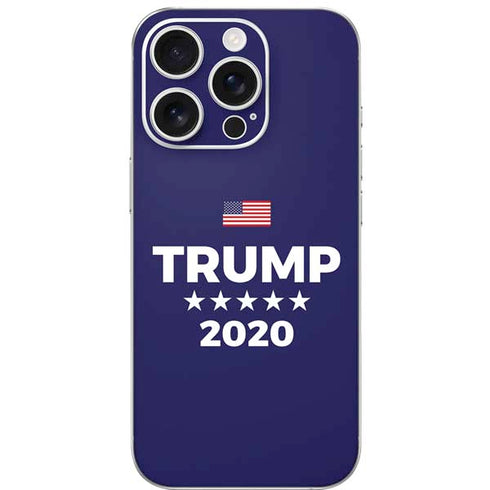 Trump 2020 Blue iPhone 16 Pro Skin