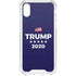 Trump 2020 Blue iPhone XS Clear Case