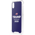 Trump 2020 Blue iPhone XS Clear Case