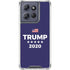 Trump 2020 Blue Moto G 5G (2025) Clear Case