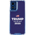 Trump 2020 Blue Moto G 5G (2024) Clear Case
