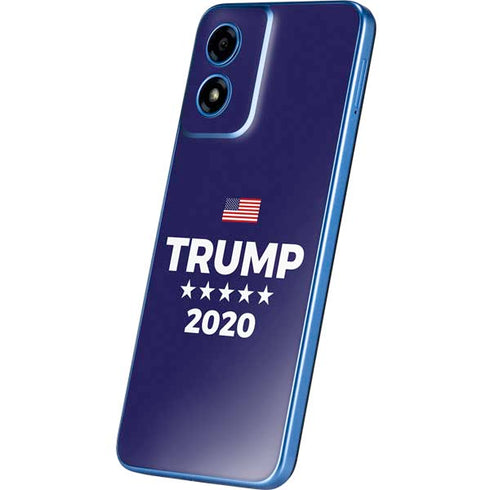 Trump 2020 Blue Moto G Play 4G (2024) Skin