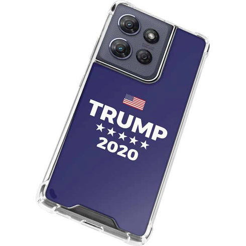 Trump 2020 Blue Moto G Play 5G (2025) Clear Case