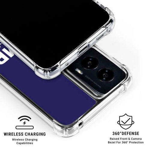 Trump 2020 Blue Moto G Power 5G (2024) Clear Case