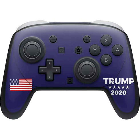 Trump 2020 Blue Nintendo Skins