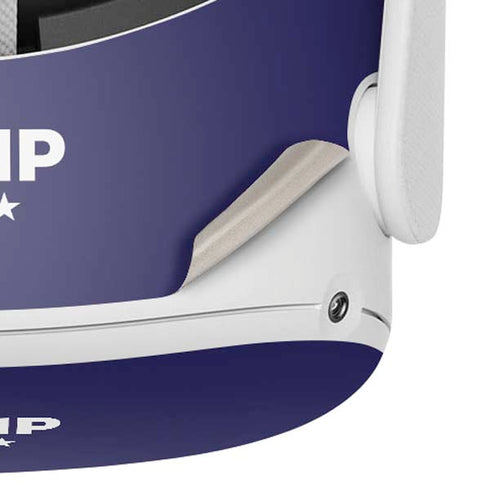 Trump 2020 Blue Oculus Quest 2 Skin