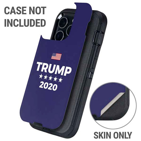 Trump 2020 Blue Otterbox Defender iPhone Skin