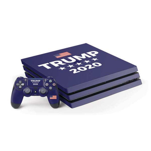 Trump 2020 Blue PlayStation PS4 Skins