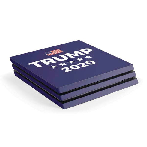 Trump 2020 Blue PlayStation PS4 Skins
