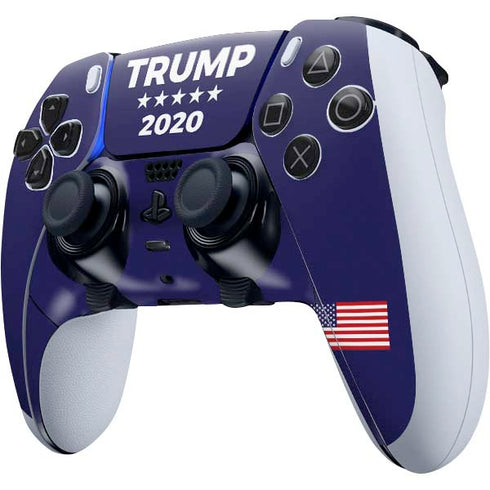 Trump 2020 Blue PS5 DualSense Edge Pro Controller Skin