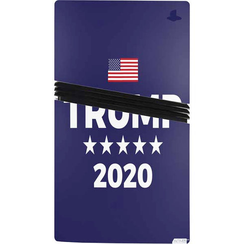 Trump 2020 Blue PS5 Pro Console Skin